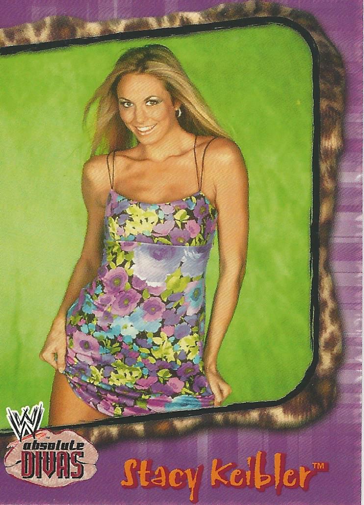 WWE Fleer Absolute Divas Trading Card 2002 Stacy Keibler No.6