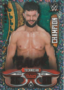 WWE Topps Slam Attax Live 2018 Trading Card Finn Balor Champion No.6