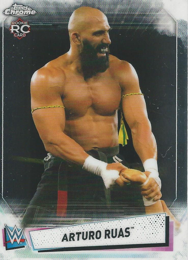 WWE Topps Chrome 2021 Trading Cards Arturo Ruas No.6