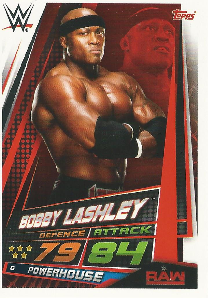 WWE Topps Slam Attax Universe 2019 Trading Card Bobby Lashley No.6