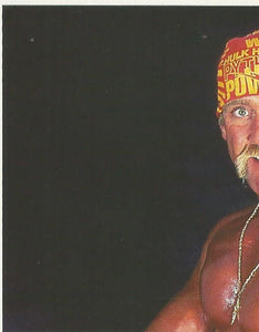 WWF Merlin Stickers 1992 Hulk Hogan No.6