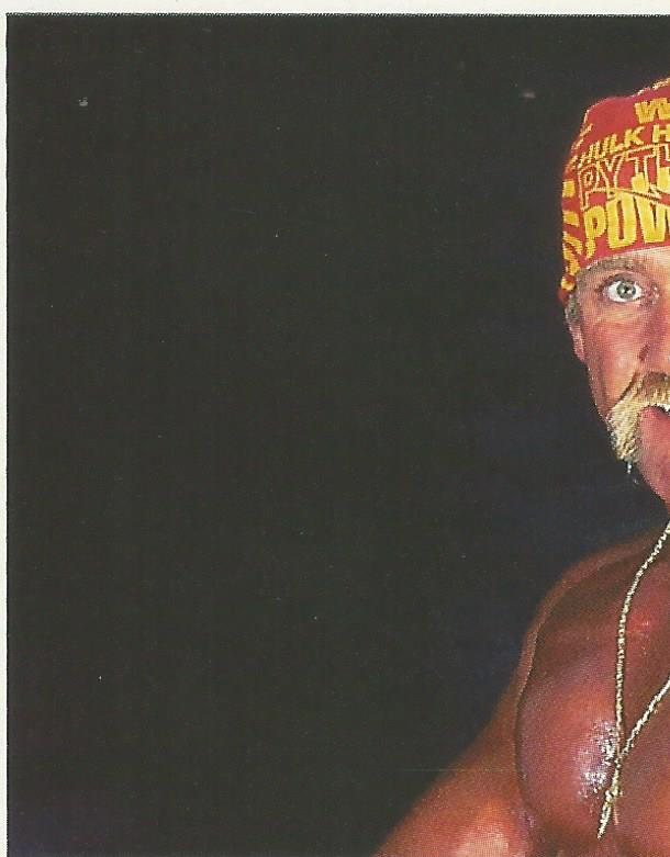 WWF Merlin Stickers 1992 Hulk Hogan No.6