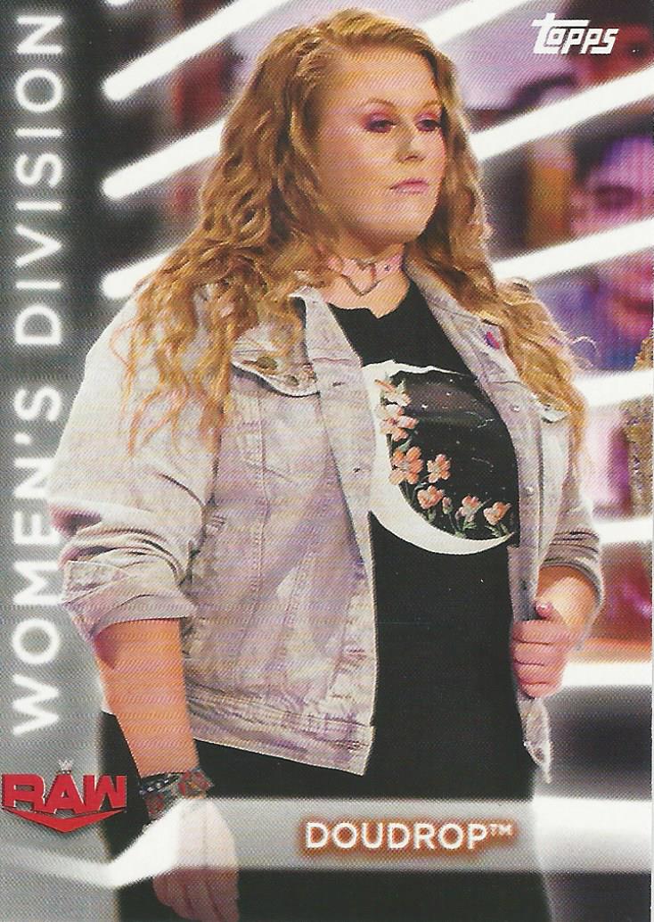 WWE Topps Women Division 2021 Trading Card Doudrop RC-6