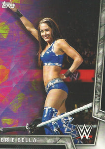 WWE Topps Women Division 2018 Trading Cards Brie Bella No.6