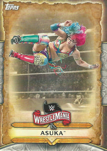WWE Topps Road to Wrestlemania 2020 Trading Cards Asuka WM-6