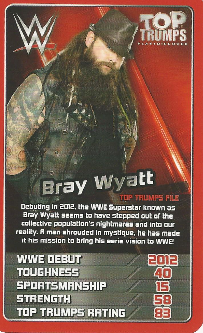 WWE Top Trumps 2017 Bray Wyatt