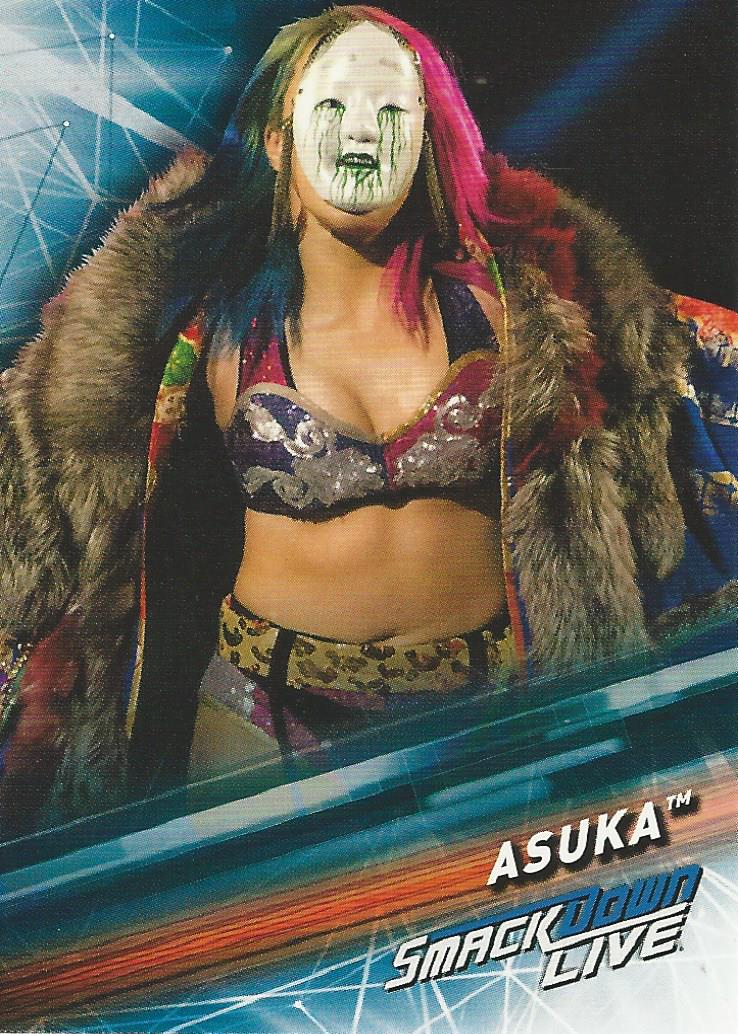 WWE Topps Smackdown 2019 Trading Cards Asuka No.6