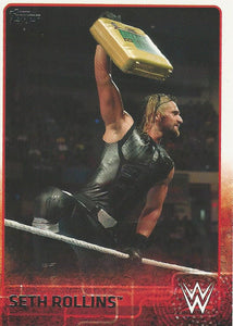 WWE Topps 2015 Trading Card Seth Rollins No.70