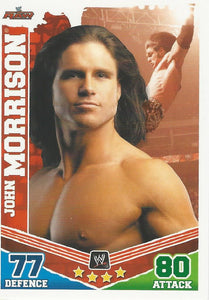 WWE Topps Slam Attax Mayhem 2010 Trading Card John Morrison No.70