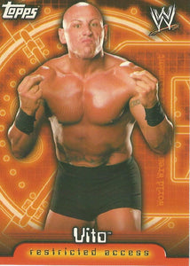 WWE Topps Insider 2006 Trading Cards US Vito No.70