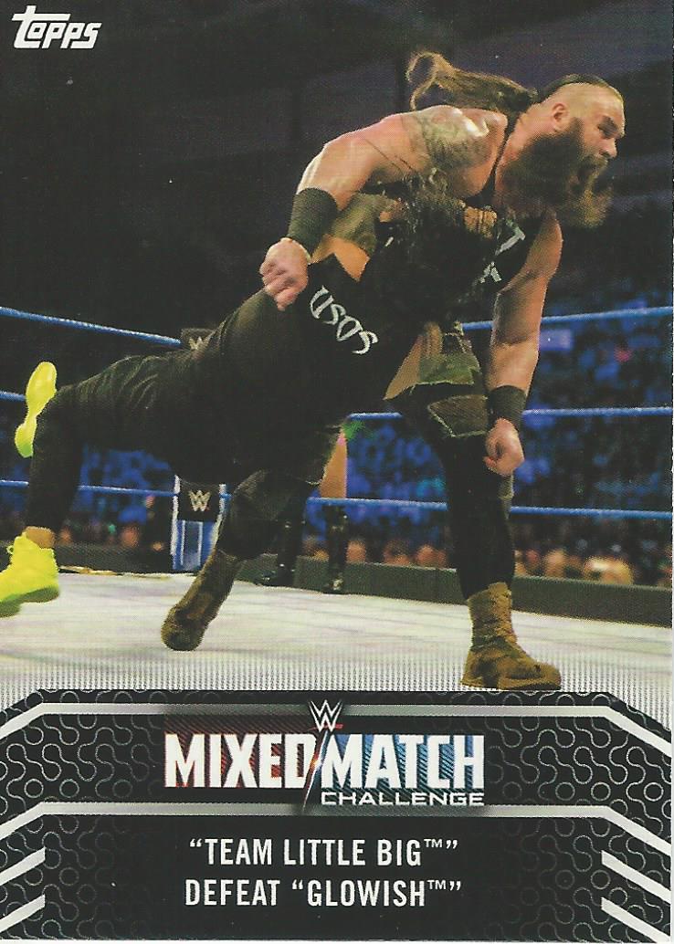 WWE Topps Women Division 2018 Trading Cards Braun Strowman MM-20