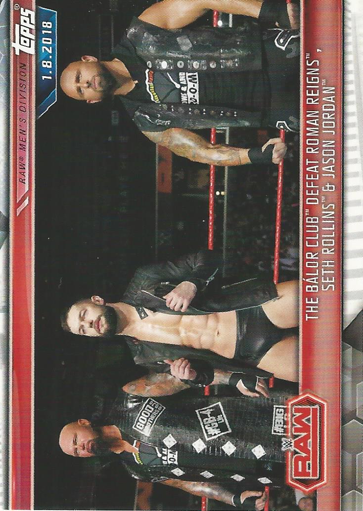 WWE Topps Champions 2019 Trading Cards Finn Balor The Club No.20