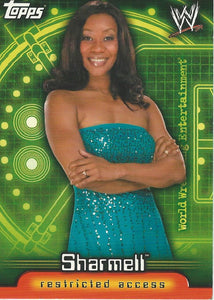 WWE Topps Insider 2006 Trading Card Sharmell No.70