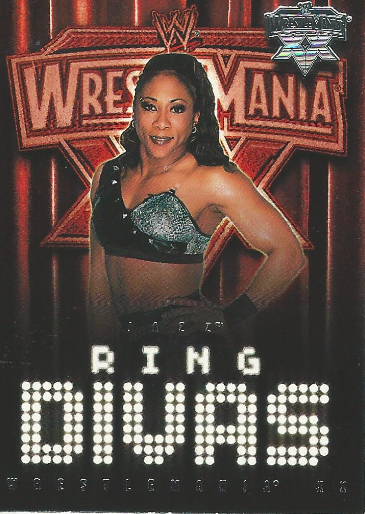 WWE Fleer Wrestlemania XX Trading Card 2004 Jazz No.70