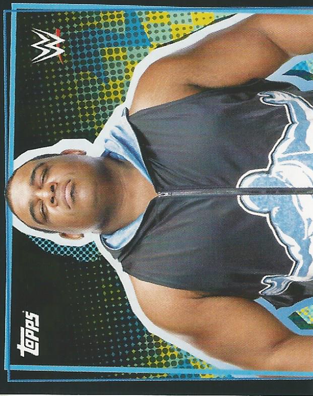 WWE Topps Road to Wrestlemania Stickers 2021 Keith Lee No.70