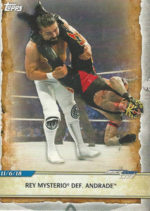 WWE Topps Road to Wrestlemania 2020 Trading Cards Rey Mysterio No.70