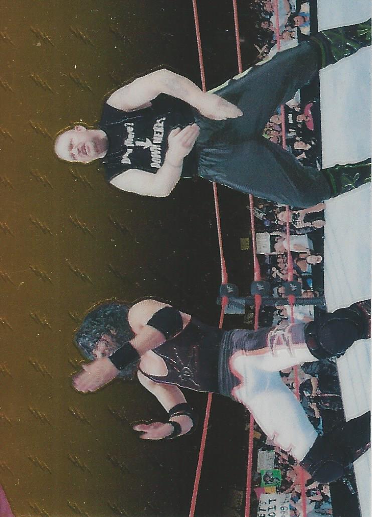 WWF Smackdown Chrome 1999 Trading Card X-Pac and Road Dogg No.70