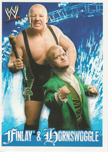 WWE Topps Rivals 2009 Stickers Finlay and Hornswoggle No.70