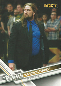 WWE Topps Then Now Forever 2017 Trading Card Kassius Ohno No.171