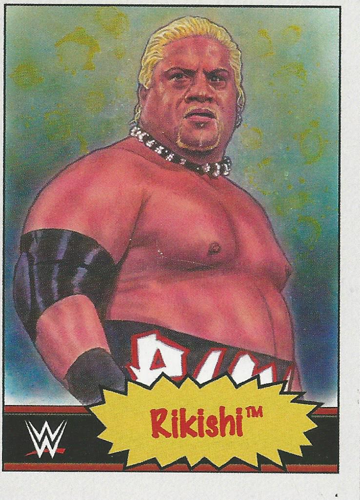 WWE Topps Living Set Trading Cards 2021 Rikishi No.71