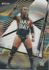 WWE Topps Finest 2020 Trading Card Adam Cole No.71
