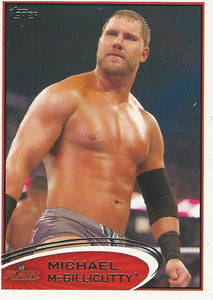WWE Topps 2012 Trading Card Curtis Axel No.71