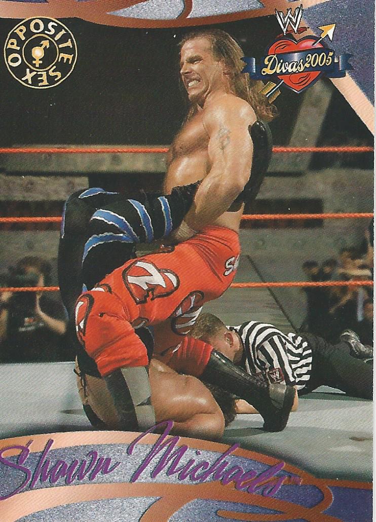 WWE Fleer Divas 2005 Trading Cards Shawn Michaels No.71