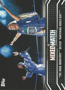 WWE Topps Women Division 2018 Trading Cards Charlotte Flair and Bobby Roode MM-21