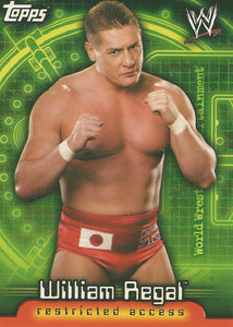 WWE Topps Insider 2006 Trading Cards US William Regal No.71