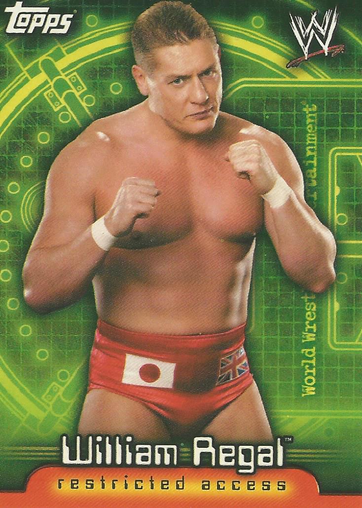 WWE Topps Insider 2006 Trading Cards US William Regal No.71