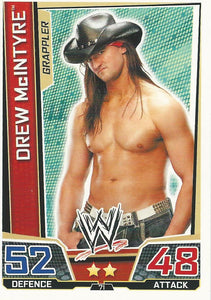 WWE Slam Attax Superstars 2013 Trading Card Drew McIntyre No.71