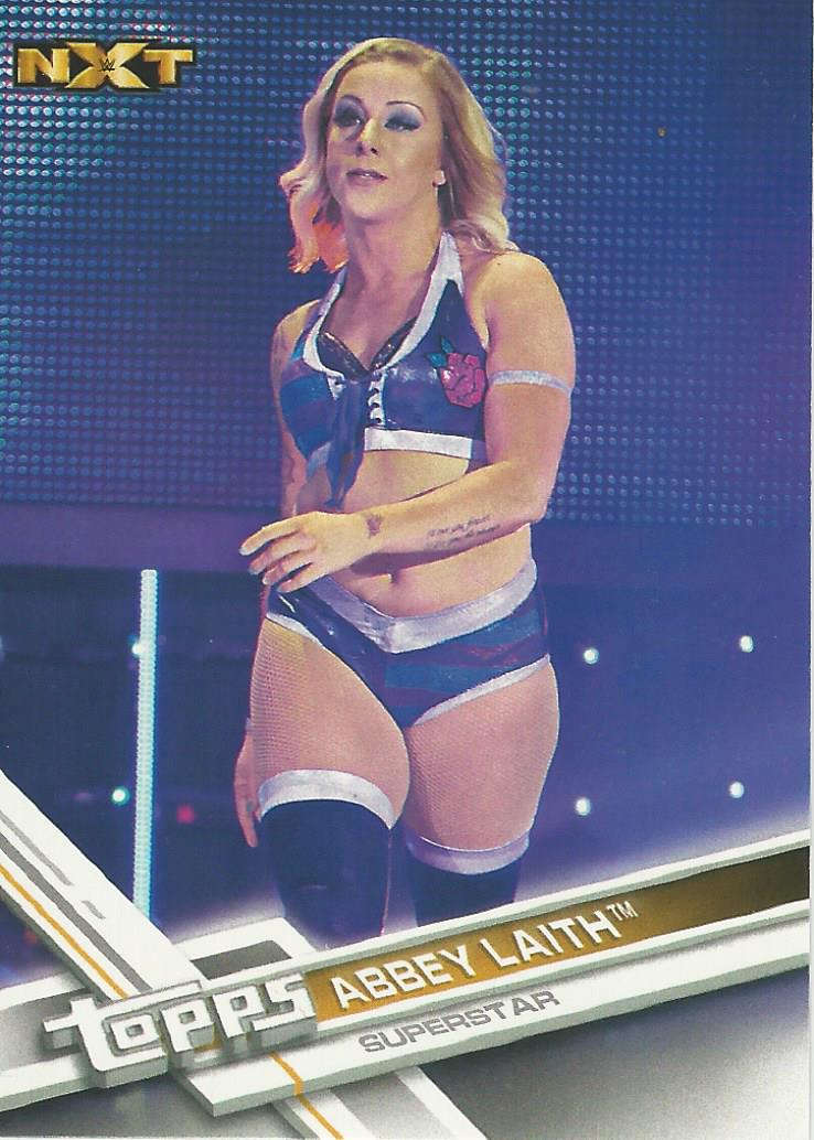 WWE Topps Then Now Forever 2017 Trading Card Abbey Laith No.173