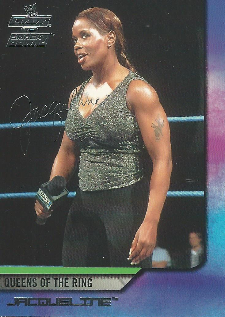 WWE Fleer Raw vs Smackdown Trading Card 2002 Jacqueline No.72