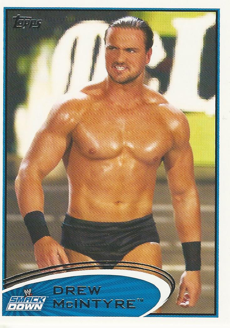WWE Topps 2012 Trading Card Drew McIntyre No.72