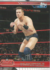 WWE Topps Champions 2019 Trading Cards The Miz No.22