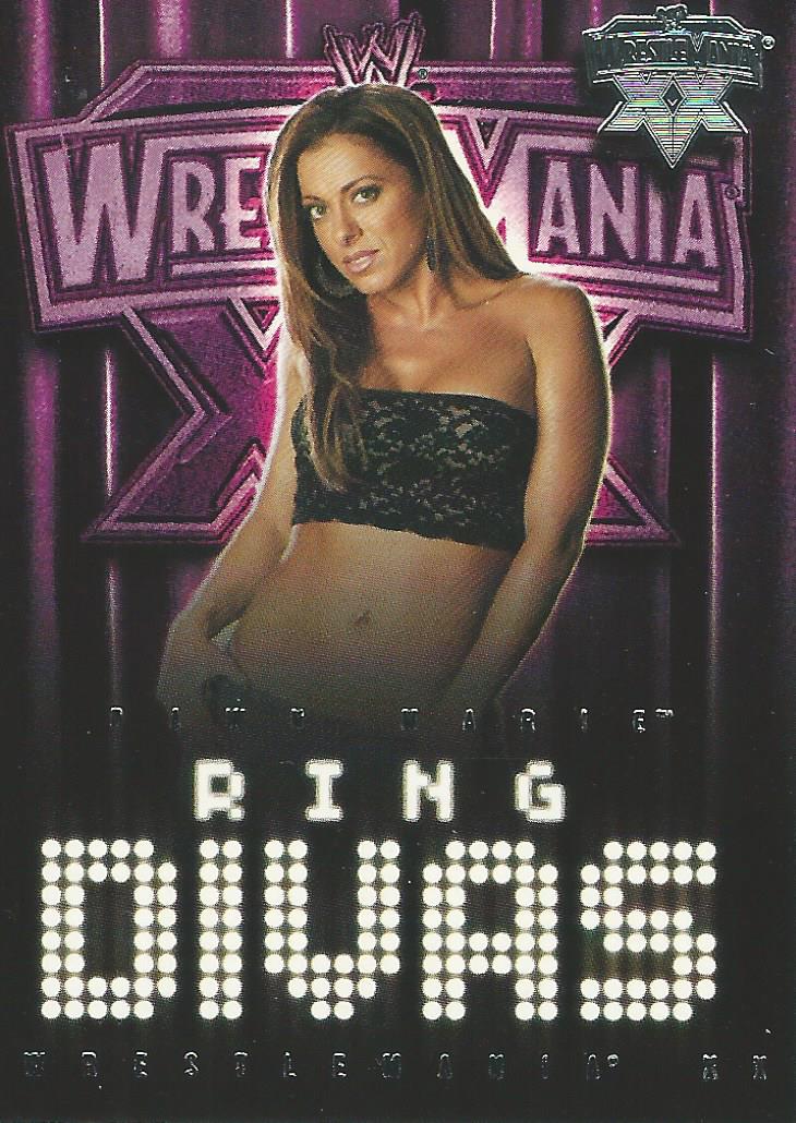 WWE Fleer Wrestlemania XX Trading Card 2004 Dawn Marie No.72