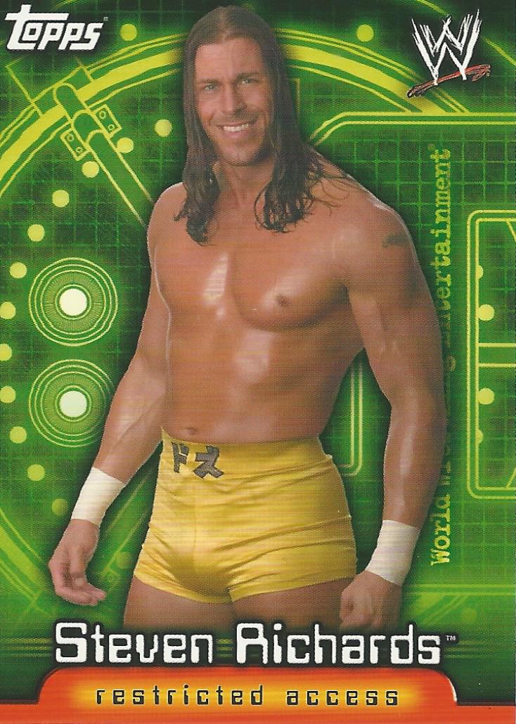 WWE Topps Insider 2006 Trading Card Steven Richards No.72