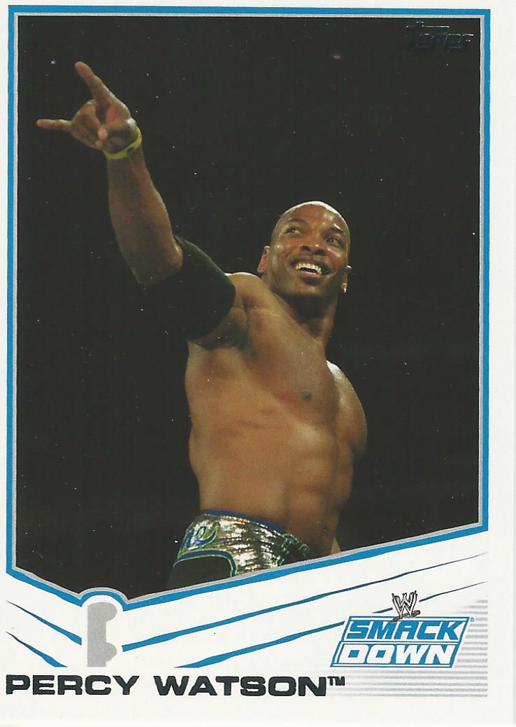 WWE Topps 2013 Trading Cards Percy Watson No.72