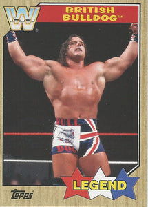 WWE Topps Heritage 2017 Trading Card British Bulldog No.72