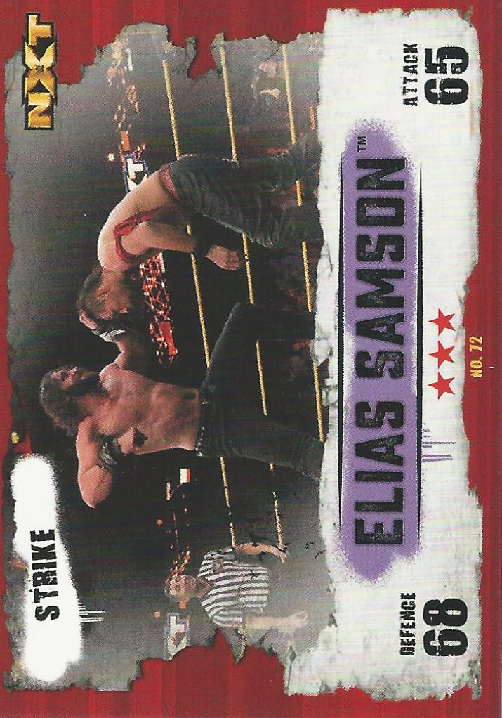 WWE Topps Slam Attax Takeover 2016 Trading Card Elias Samson No.72