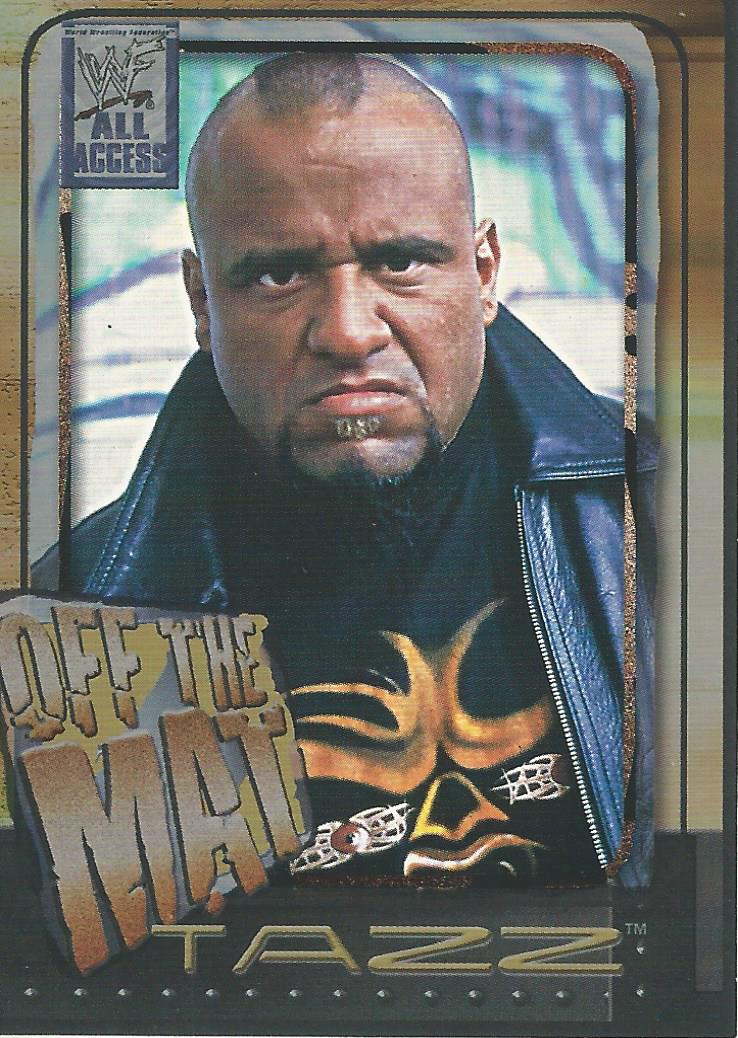 WWF Fleer All Access Trading Cards 2002 Tazz No.72