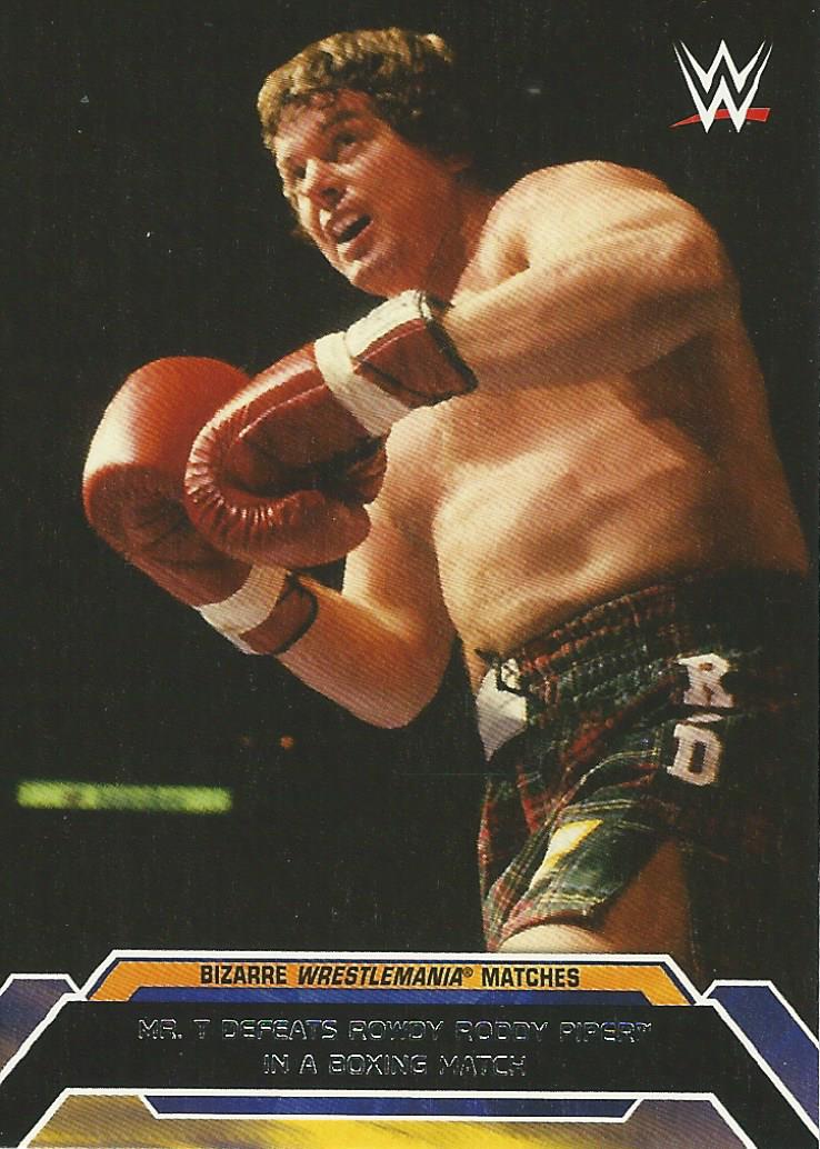 WWE Topps Road to Wrestlemania 2015 Trading Cards Roddy Piper 2 of 10