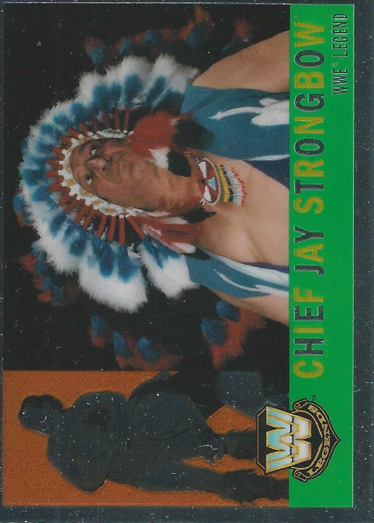 WWE Topps Chrome Heritage Trading Card 2006 Chief Jay Strongbow No.72