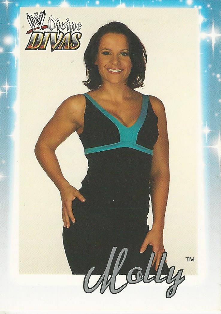 WWE Fleer Divine Divas Trading Card 2003 Molly Holly No.72