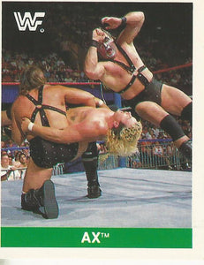 WWF Merlin Sticker Collection 1990 Demolition AX No.72