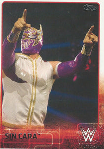 WWE Topps 2015 Trading Card Sin Cara No.72