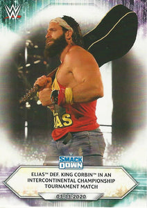 WWE Topps 2021 Trading Cards Elias No.73