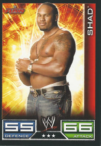 WWE Topps Slam Attax 2008 Trading Cards Shad No.73