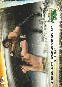 WWE Topps Summerslam 2019 Trading Card Seth Rollins No.73