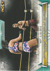 WWE Topps Women Division 2019 Trading Card Shayna Baszler No.73